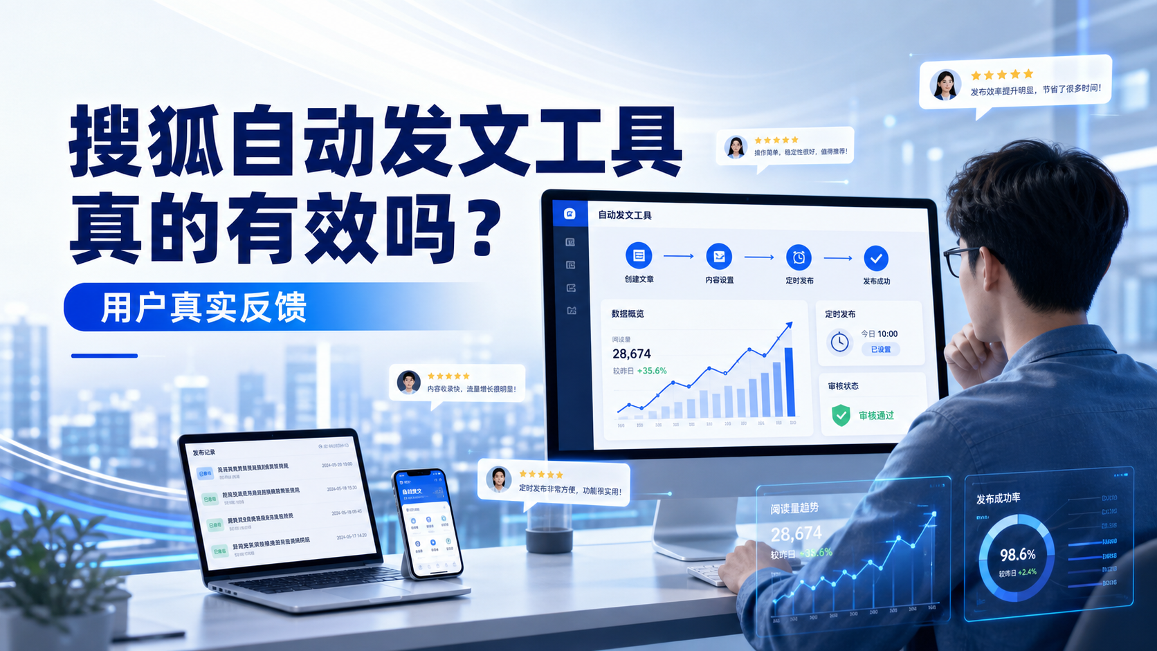 搜狐自动发文工具真的有效吗？河池用户的真实反馈